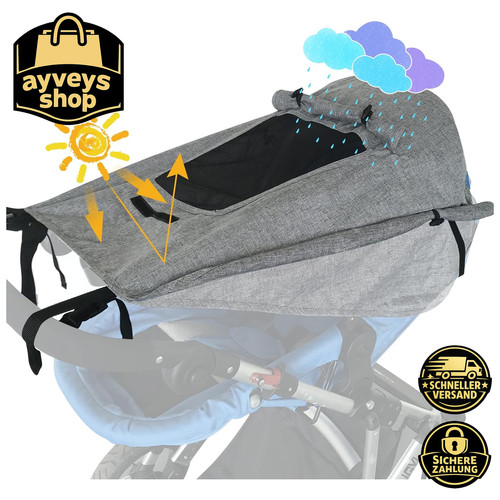 Sonnensegel kinderwagen - sonnensegel, uv