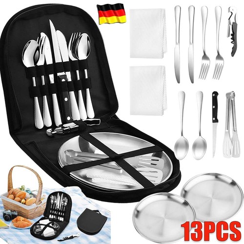 Outdoor campingbesteck set - outdoor,
