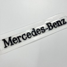 For Mercedes Benz Schriftzug Aufkleber Emblem Logo Heckklappe Schwarz Glänz Auto