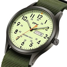 TPW Herren Uhr Militär mit