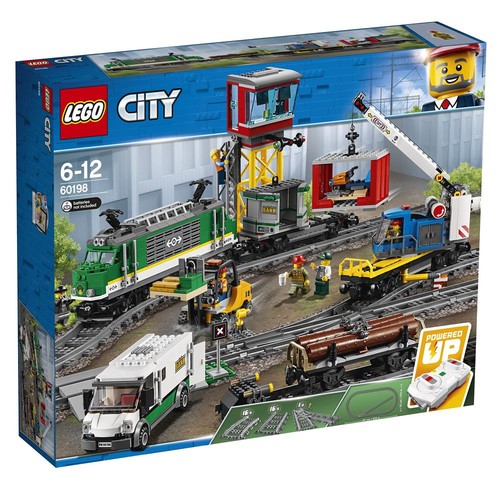 Lego city 60198 güterzug - city,