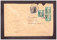 Sowjetische Besatzungszone Brief aus 1949 nach Berlin