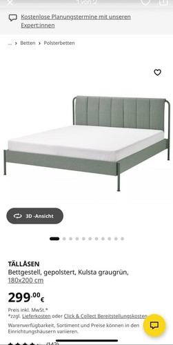 Letzte chance ikea - chance, bettgestell