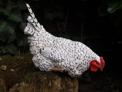 Huhn deko figur hühner - deko,