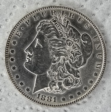 Usa morgan dollar 1881 - usa, 1