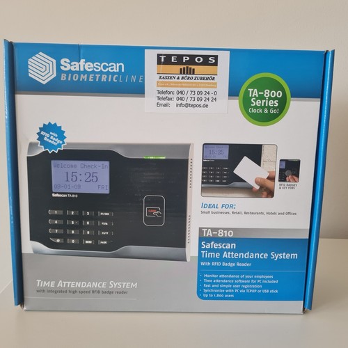 Zeiterfassungsgerät safescan - zeiterfassungsgerät,