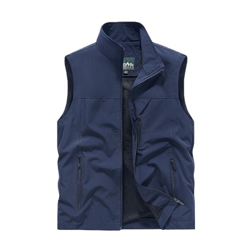 Herren basic weste mit taschen - herren,