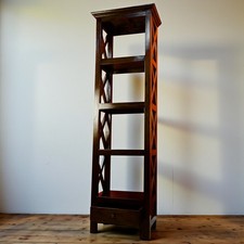 Mahagoni bücherregal kolonial - mahagoni,