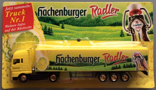Miniatur werbetruck lkw man - lkw,