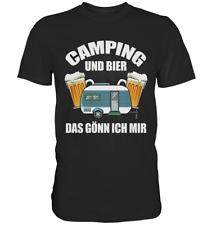 Camping und Bier T-Shirt –