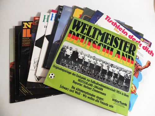 Schallplatten fußball 1954 - fußball,