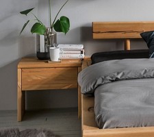 Nachttisch Nachtkommode 50x45cm Massivholz Kiefer gelaugt & geölt NEU OVP!!!