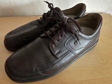 LucRo by Schein Men’s Comfort Shoes EU 45 – Dark Brown Leather – Orthopedic
