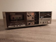 Siemens RS 722 Stereo Cassetten Receiver Cassette Deck Vintage # 118