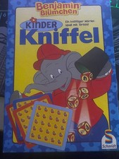 Benjamin Blümchen Kinder Kniffel von Schmidt - 2-5 Spieler, ab 4 Jahren - 30 min
