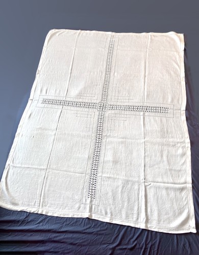 Tischdecke antik handarbeit - antik,