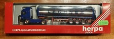 Herpa 145299 MB Actros Spedition Lechner München Tank Sattelzug Scale 1/87 H0