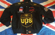 JH Designs Dale Jarrett #88 NASCAR UPS Vintage Racing Jacket (XL)