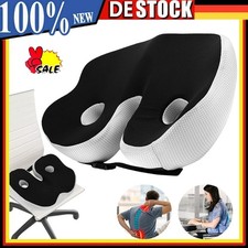 Orthopädisches Foam Sitzkissen extra dick für langes Sitzen Büro Auto KFZ Stuhl