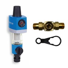 Buderus Rückspülfilter Druckminderer Wasserfilter Hauswasserstation Honeywell