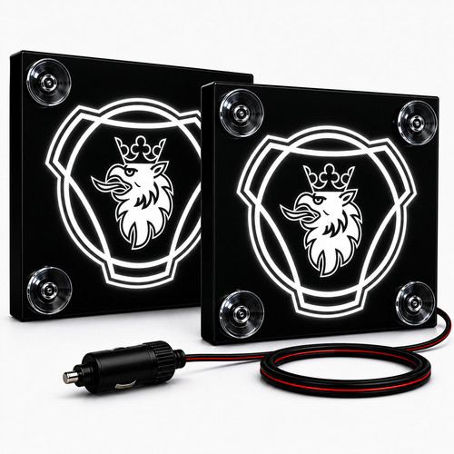 Led eck namensschild lkw - led, eck-namensschild
