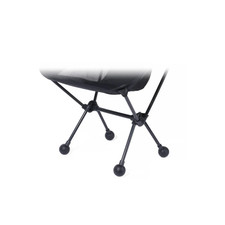 Original HELINOX 4x Ball Feet 45mm Gummi Füße für Chair Zero, One, etc. Schwarz