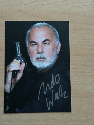 Udo walz autogrammkarte - udo,