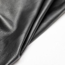 DICKLEDER schwarz Echtleder