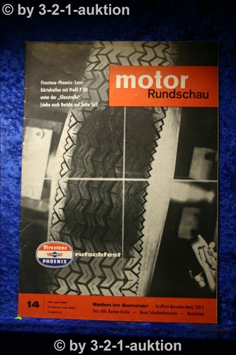 Motor rundschau mercedes - rundschau, 14/63