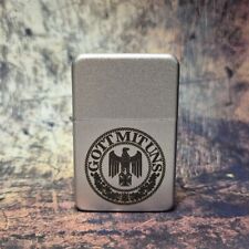 Benzinfeuerzeug Sturmfeuerzeug Reichsadler Gott mit uns EK Wehrmacht Sammler