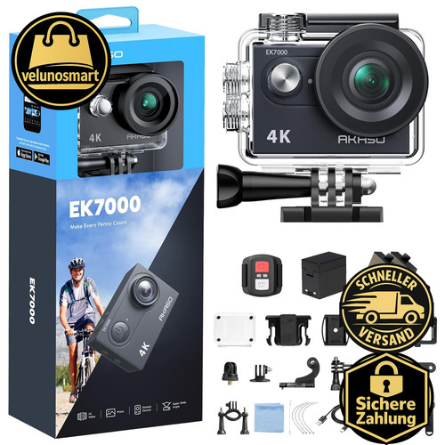 Action cam 30fps 20mp wifi - 4k,