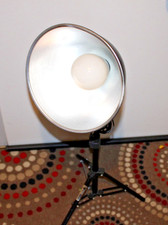 Lampe 2700 Kelvin Fotostudio Equipment ✅ Höhe 45-103cm ✅ Hintergrundstativ