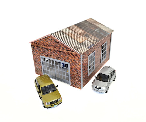 Modellauto garage diorama - modellauto,