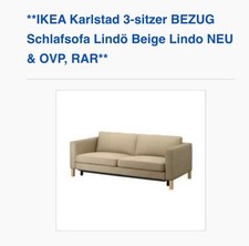 Sofabezug IKEA Karlstad beige