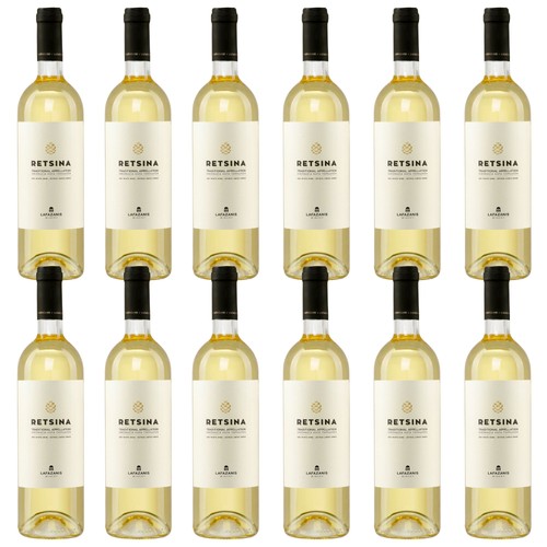 Retsina lafazanis 12x - lafazanis, 0,75l