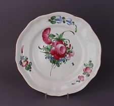 Großer Fayence Teller Platte