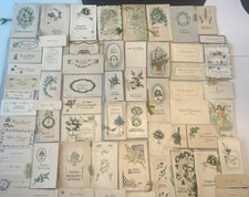 Antik Gruppe Poesie Bilder Visitenkarten Namenskarten Glückwunschkarten bunt