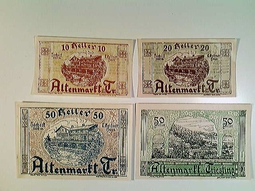 Notgeld altenmarkt tr - altenmarkt, a.d.