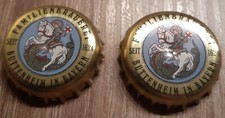 Kronkorken "Familienbrauerei Buttenheim in Bayern seit 1624" 2 Stück