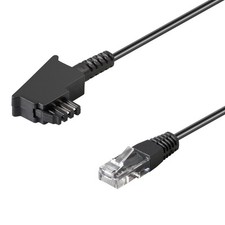 DSL Router Kabel 3m für FritzBox EasyBox Speedport TAE Telefon Dose VDSL Modem