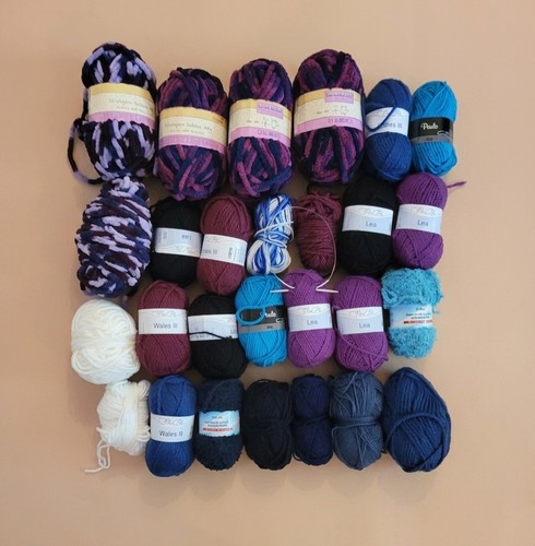 Wollpaket Konvolut Strickwolle