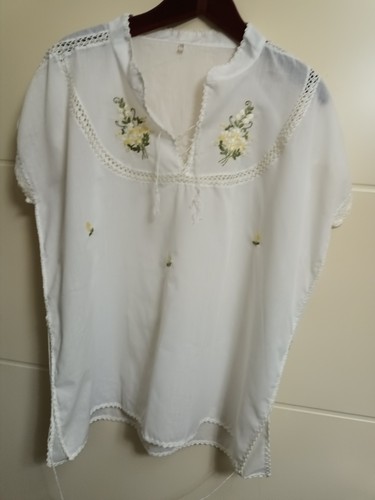 Bluse vintage folklorestil - ,vintage, ,folklorestil