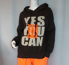 Oversized Hoodie Sweater Longsleeve Shirt Schoko Beige Neon Orange 38,40,42 Neu