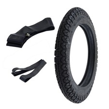 Reifen komplett Set Kenda K273 3.50-16 ( 3 1/2 x 16) 52P TT MZ ETZ 125 150 hint.