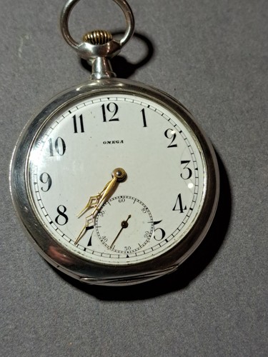 Omega taschenuhr deckel - taschenuhr, in
