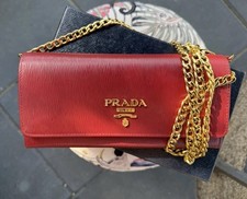 Prada 2 in 1 Schultertasche / Geldbörse Neu