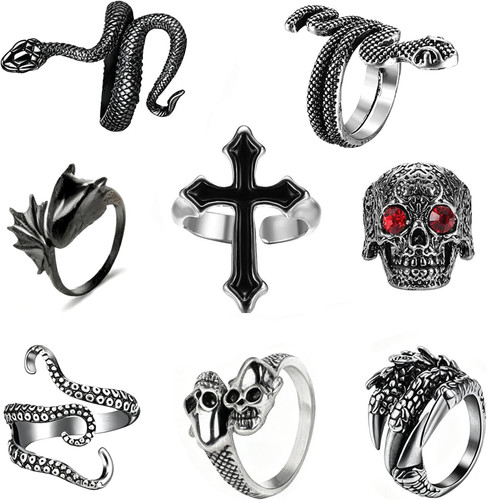 Totenkopf-Herrenringe