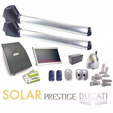 FLÜGELTORÖFFNER DUCATI EVO748 SOLAR 100% autonom betrieben durch Solarpanel