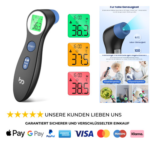 Kontaktloses stirnthermometer - kontaktloses,