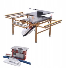 Tischkreissäge Holzarbeiten Staubfreie Plattensäge Schiebetischsäge Tischsäge